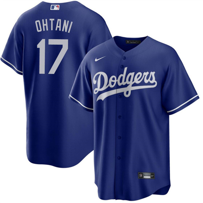 Youth Los Angeles Dodgers #17 Shohei Ohtani Blue Stitched Baseball Jersey Youth Los Angeles Dodgers #17 Shohei Ohtani Blue Stitched Baseball Jersey